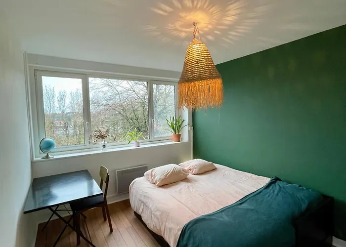 Private room in a luminous&spacious appartement Séjour chez l'habitant