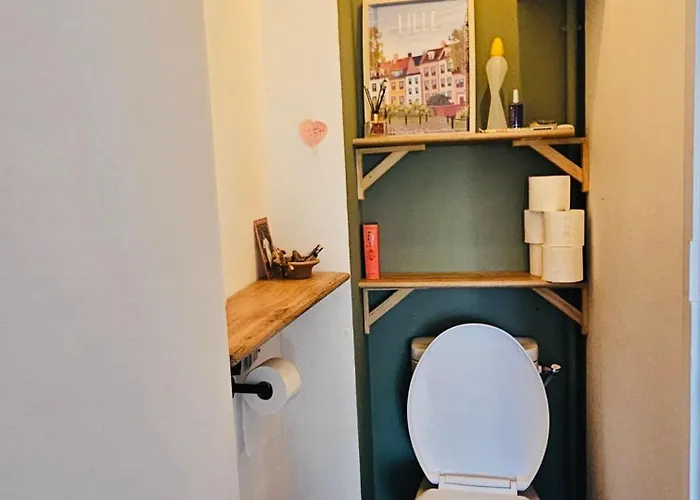 Private room in a luminous&spacious appartement Lambersart